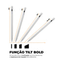 CANETA TOUCH CAPACITIVA PRO PARA IPAD COM PALM REJECTION E TRAÇO ADAPTÁVEL - GSHIELD