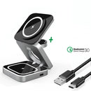 Smarts Kux - Carregador Magnético Rápido 3 Em 1 [BRINDE CABO USB]